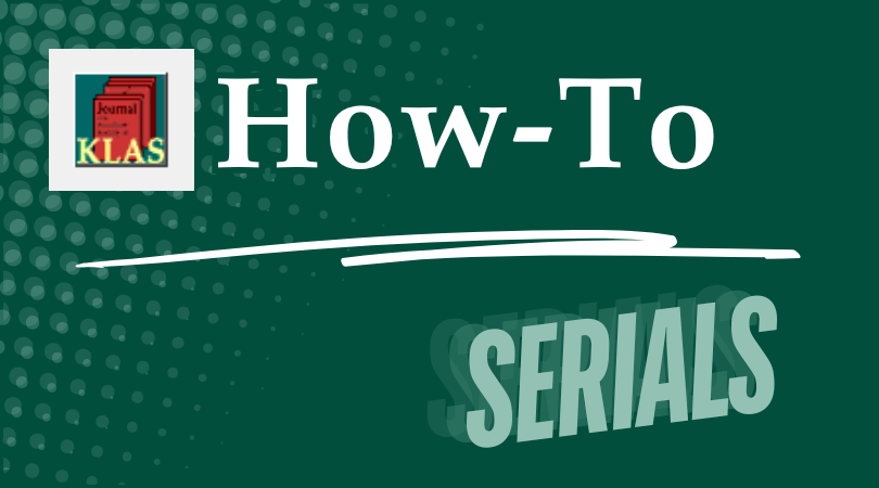 Serials How-to header