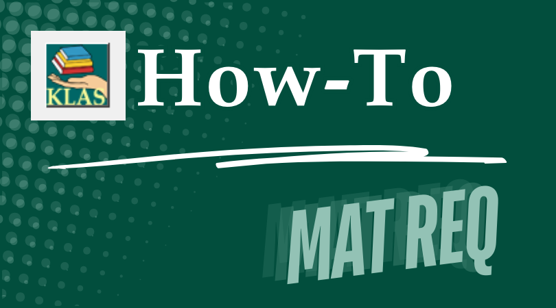 Mat Req How-To header image
